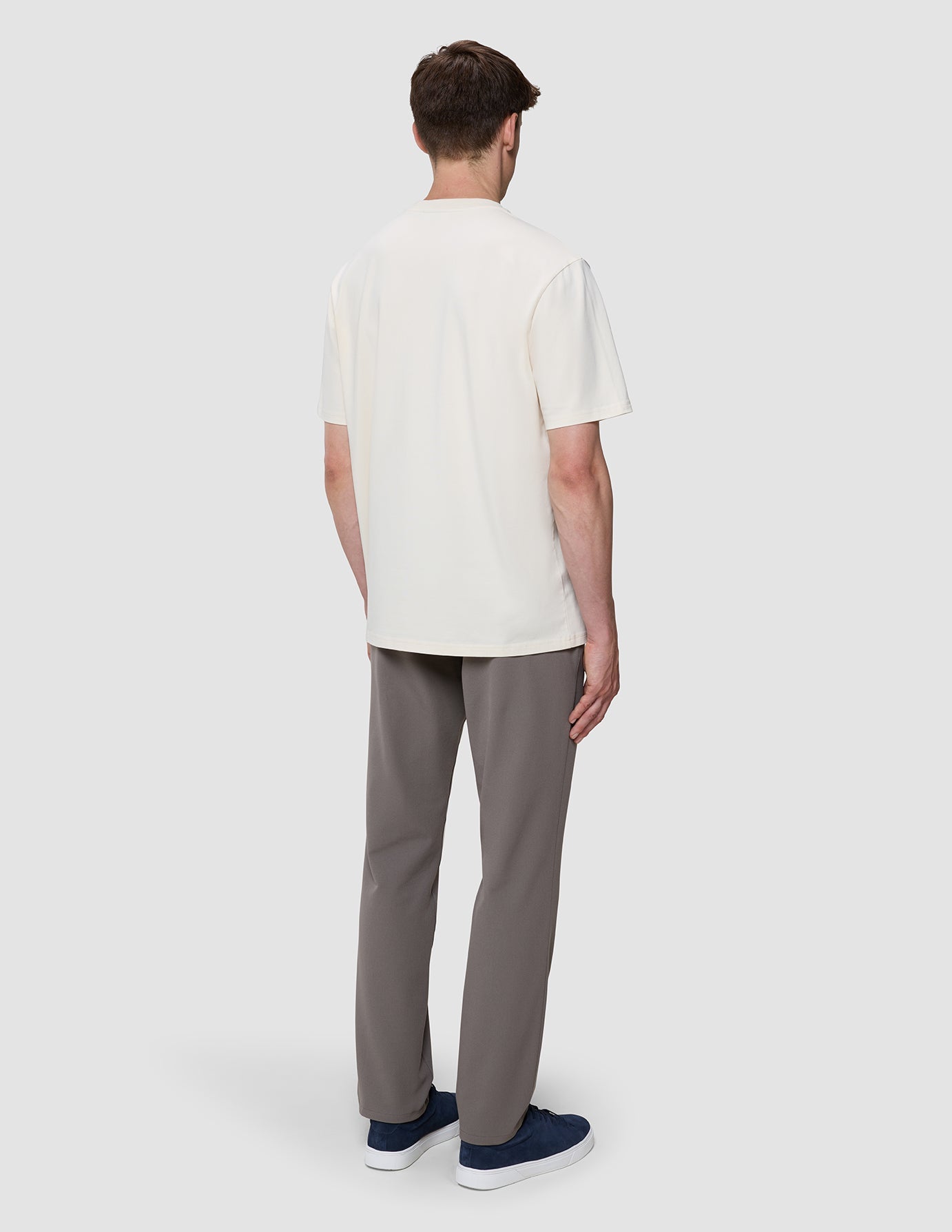 Supima T-shirt Box Fit Off White